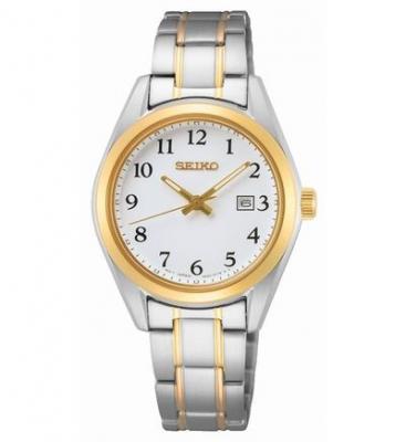 SEIKO Montre Femme Classiques Blanc SUR466P1 Gris 