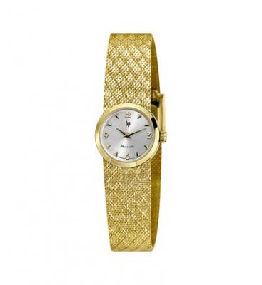 LIP Montre femme RONDA 671451 avec bracelet en acier dor&eacute;