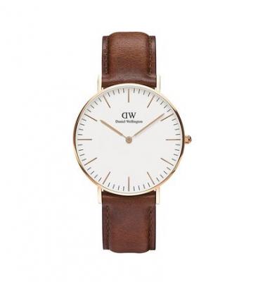DANIEL WELLINGTON Montre Femme  St Mawes Rose 36mm DW00100035