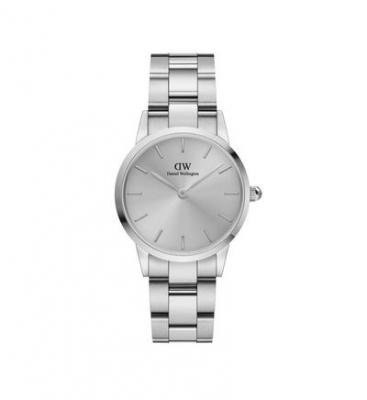 DANIEL WELLINGTON  DW Montre Iconic Link Unitone 28mm Argent