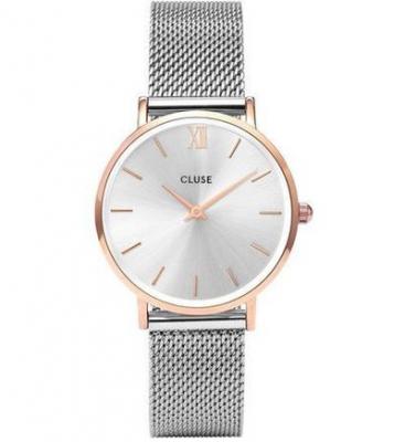 CLUSE Montre Unisexe  Minuit Met Mesh CW0101203004