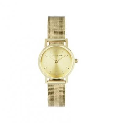 LOUIS PION Montre Femme Nina Dor&eacute; XE4566IC1 Jaune 