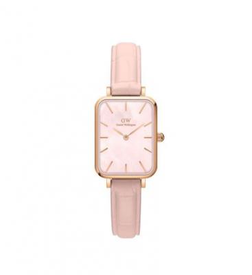 DANIEL WELLINGTON Montre Femme Quadro Rose DW00100508 
