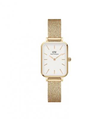 DANIEL WELLINGTON  DW Montre Quadro Pressed Evergold 20x26mm Gold