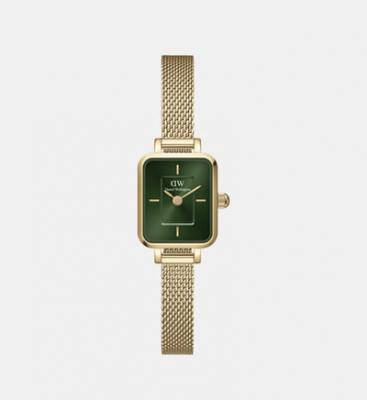 DANIEL WELLINGTON Montre Femme Quadro mini Vert DW00100653
