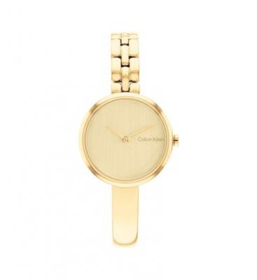CALVIN KLEIN WATCHES Montre Femme CALVIN KLEIN en Acier Jaune - 241995