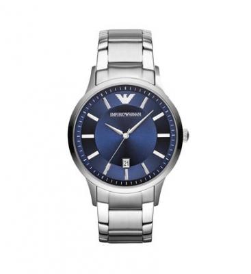EMPORIO ARMANI Montre Homme  Bleu AR11180 Gris 