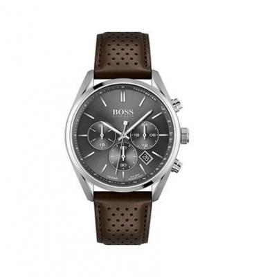 HUGO BOSS Montre Homme  1513815 - Bracelet Cuir Marron