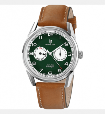 LIP Montre Himalaya Blanc;Vert 671674 Gris 