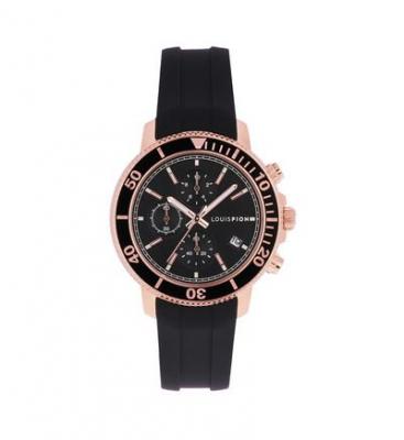 LOUIS PION Montre Homme Hugo Noir XK1017IN15