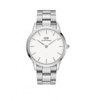 DANIEL WELLINGTON Montre Homme Iconic Blanc DW00100341 Gris 