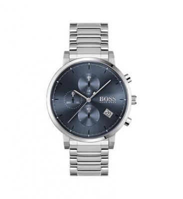 HUGO BOSS -Montre Chronographe pour Hommes &agrave; movement Quartz en Acier inoxydable - 1513779