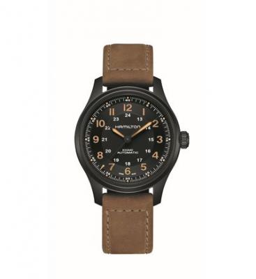 HAMILTON Montre Homme Khaki field Noir H70665533 Noir 