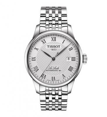 TISSOT Montre Homme Le locle Argent&eacute; T0064071103300 Gris 