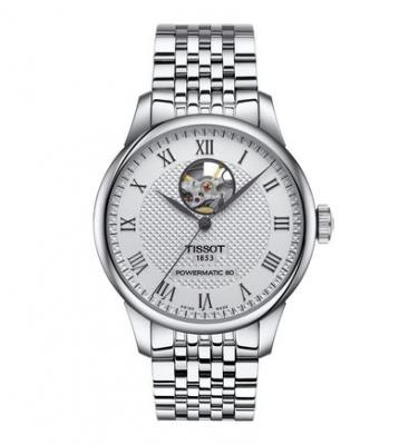 TISSOT Montre automatique Le locle Blanc T0064071103302