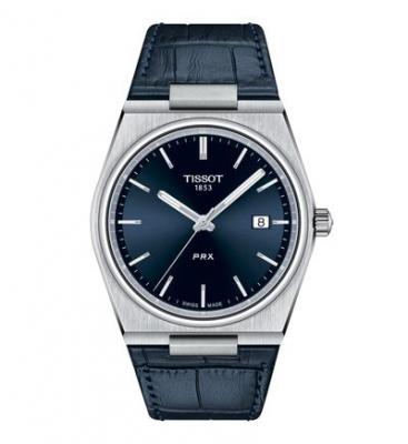 TISSOT  orologio PRX 39,5mm blu quarzo acciaio T137.410.16.041.00