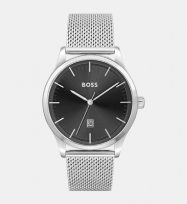 BOSS Montre Homme  Reason - 1514066 Bracelet Acier Argent