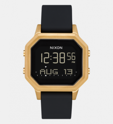 NIXON Montre femme -  - Siren SS - &Eacute;tanch&eacute;it&eacute; - Bracelet en silicone - Affichage digital