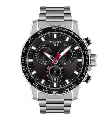 TISSOT Montre Homme Supersport Noir T1256171105100 Gris 