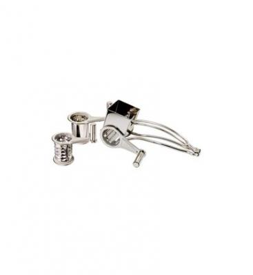NA R&acirc;pe &agrave; fromage inox Tellier - 2 tambours