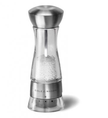 GENERIQUE Moulin Windermere en acrylique et inox,Cole & Mason (Sel)