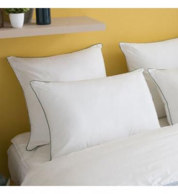 WAKE ME GREEN Oreiller FERME Respirant - Coton Tencel 50x70 cm - 