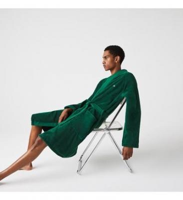 LACOSTE HOME Peignoir de bain en coton 400 g/m&sup2;, L Defile 