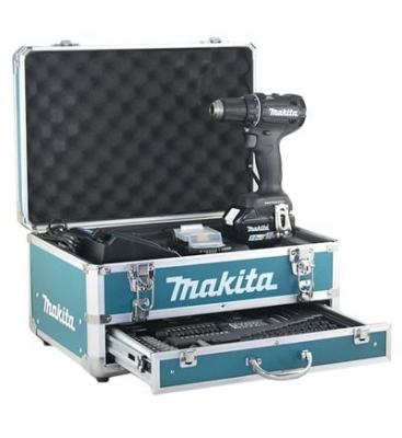 MAKITA Perceuse visseuse 18V avec accessoires + 2 batteries 5Ah + chargeur rapide + coffret - - DDF485TX2B
