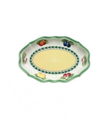 VILLEROY & BOCH French Garden Fleurence Ravier/Plat &agrave; sauci&egrave;re