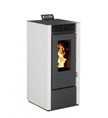 INTERSTOVES  Po&ecirc;le &agrave; granules MARINA 14KW Etanche - Blanc 
