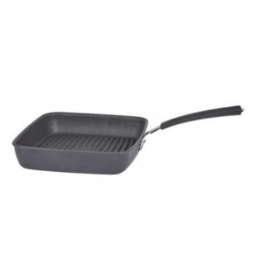 LAGOSTINA  012073040925 Po&ecirc;le Gril 29 x 25 cm Tempra PFTE NM, Noir