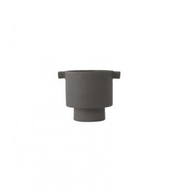 OYOY LIVING DESIGN Oyoy - Jardini&egrave;re inka kana, &oslash; 5 x h 10. 5 cm, gris