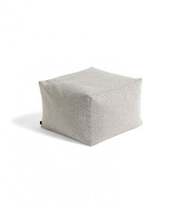 HAY  Pouf, Coton Toile, cr&egrave;me, H&ouml;he: 40 cm, Tiefe, L&auml;nge: 59 cm