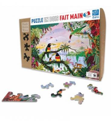 PUZZLE MICHELE WILSON Puzzle 100 pi&egrave;ces LA JUNGLE  Multicolore