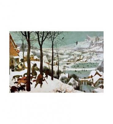 PIATNIK Puzzle 1000 pi&egrave;ces CHASSEURS DANS LA NEIGE  Multicolore