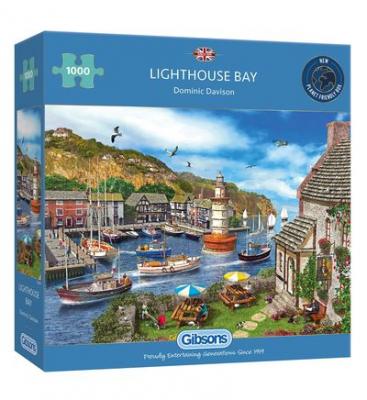  Puzzle 1000 pi&egrave;ces LIGHTHOUSE BAY GIBSONS Carton Multicolore