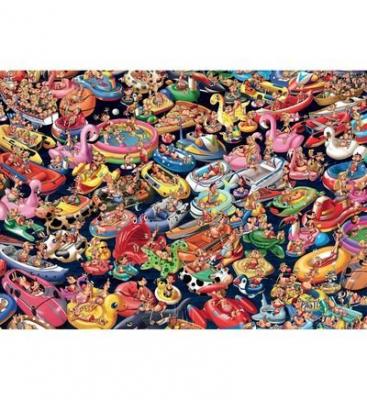  Puzzle carton 1000 pi&egrave;ces RUYER BOUEES PIATNIK Multicolore