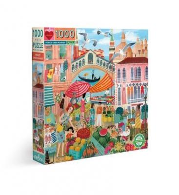  Eeboo Puzzle 1000 Pi&egrave;ces - Venice Open Market