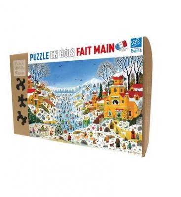 PUZZLE MICHELE WILSON MICHELE WILSON Puzzle Sc&egrave;ne Hivernale Aux Toucans - 100 Pi&egrave;ces - D&egrave;s 8 ans