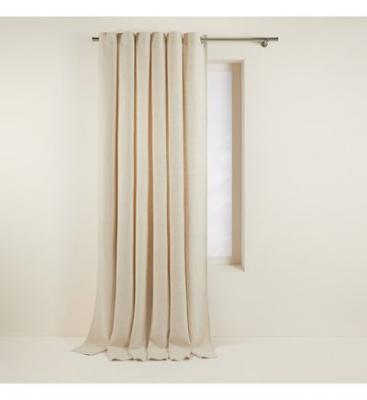 Rideau &agrave; oeillets 350x275 cm Madura Sable - aubin - Sable