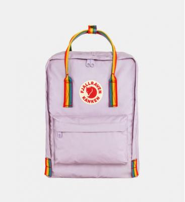 FJALLRAVEN Sac &agrave; dos Kanken Rainbow Violet 