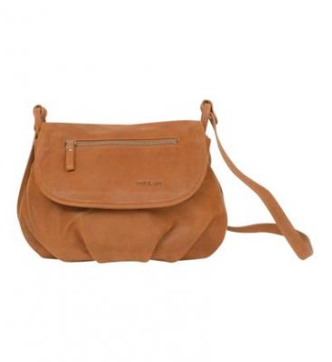 NAT ET NIN  Sac Bandouli&egrave;re Jen Cuir  Marron