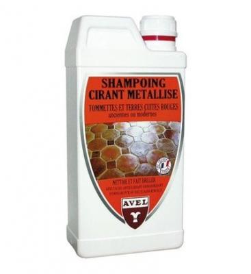 AVEL Shampoing cirant m&eacute;tallis&eacute; pour tomette et terre cuite rouge - 1 L
