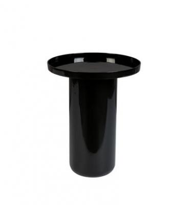 Shiny Bomb - Table basse en m&eacute;tal &oslash;40cm - Couleur - Noir