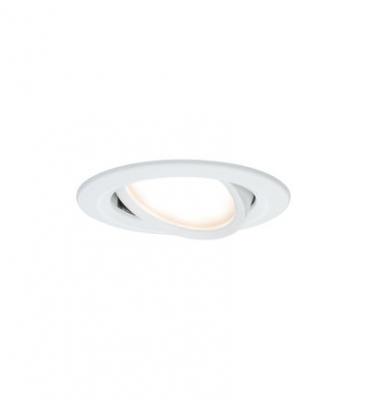 PAULMANN Spot LED Coin Nova orientable &agrave; encastrer blanc 6,5W Blanc 