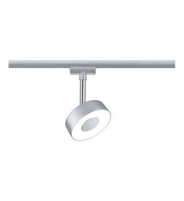 PAULMANN Spot LED URail Circle 1x5,3W 2700K moderne m&eacute;tal chrome mat, 