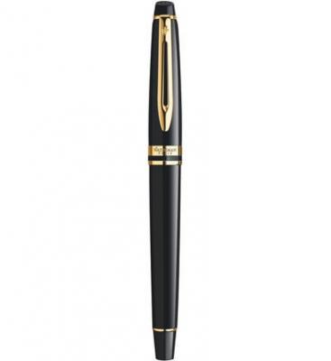 Waterman waterman stylo plume expert, laque noire g.t., trac&eacute;: m noir
