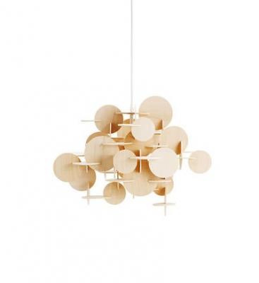 NORMANN COPENHAGEN  - Bau Suspension lumineuse, naturel, petit