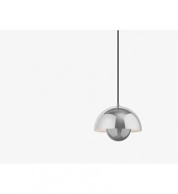AND TRADITION Suspension argent&eacute;e brillante Flowerpot VP1 -&tradition