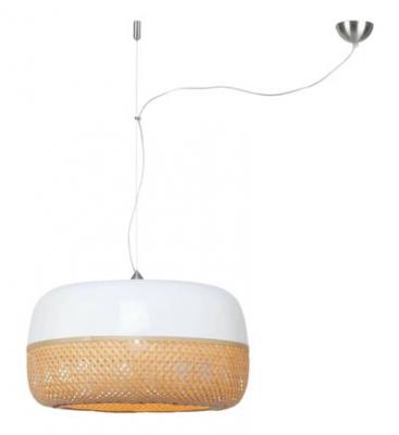 GOOD & MOJO Suspension simple plate en bambou l - collection mekong - good&mojo